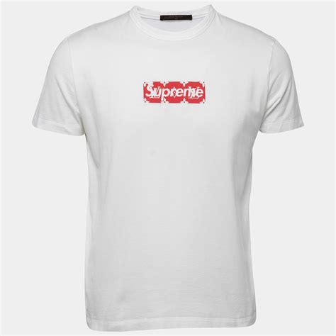 lv supreme box logo t shirt